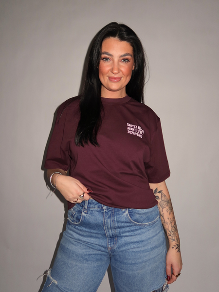 Croyez Women Classique T-Shirt - Burgundy