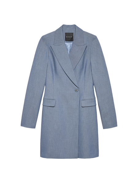 Nikkie Parisa Blazer Dress - Misty Blue