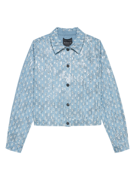Nikkie Pools Blue Jacket - Blue