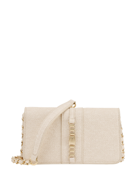 Nikkie Paxing Denim Clutch - Cream