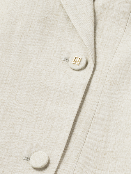 Nikkie Nikkie Pateete Blazerdress - Cream