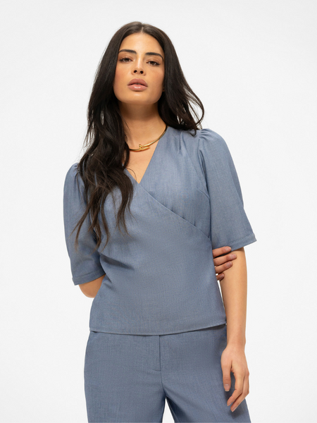 Nikkie Nikkie Parisa Blouse - Misty Blue