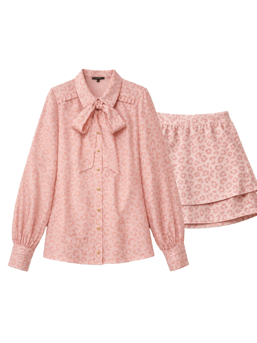 Nikkie Nikkie Pragues Leopard Combi-set - Blush