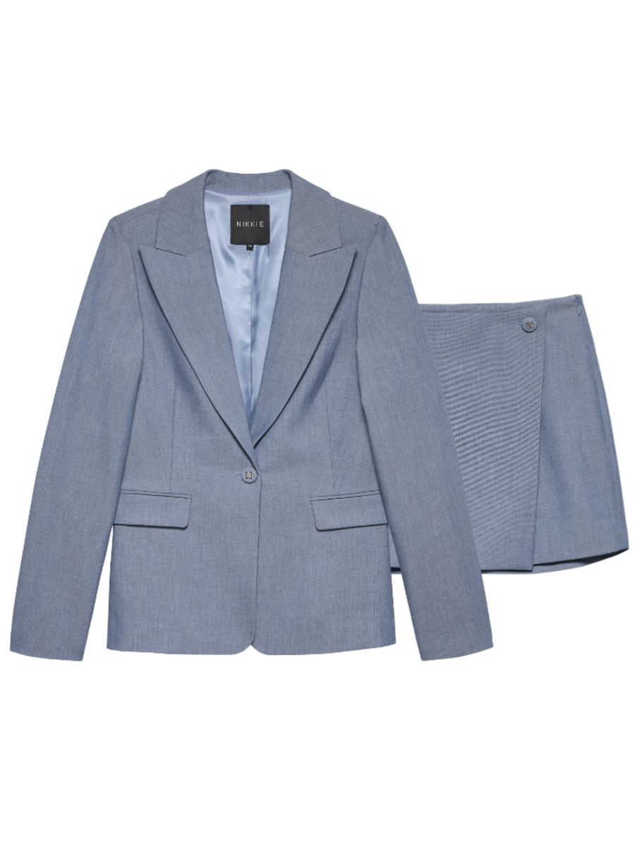 Nikkie Nikkie Parisa Skort Combi-set - Misty Blue