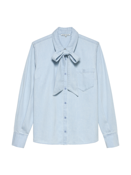 Fifth House Mette Blouse - Bel Air Blue
