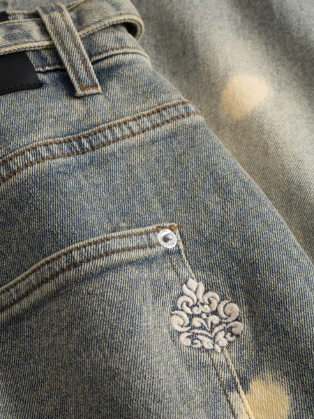 Don't Waste Culture Dorvane Jeans - Pale Blue Don't Waste Culture Don't Waste Culture Dorvane Jeans - Pale Blue