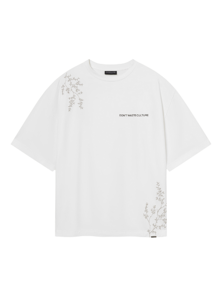 Don't Waste Culture Morikae T-Shirt - Off White