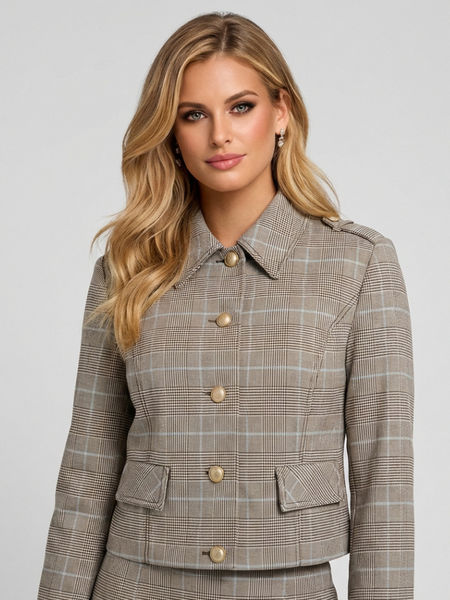 Guess Guess Geraldine Jacket - Beige Guess Geraldine Jacket - Beige