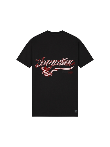 JorCustom Swirl Slim Fit T-Shirt - Black