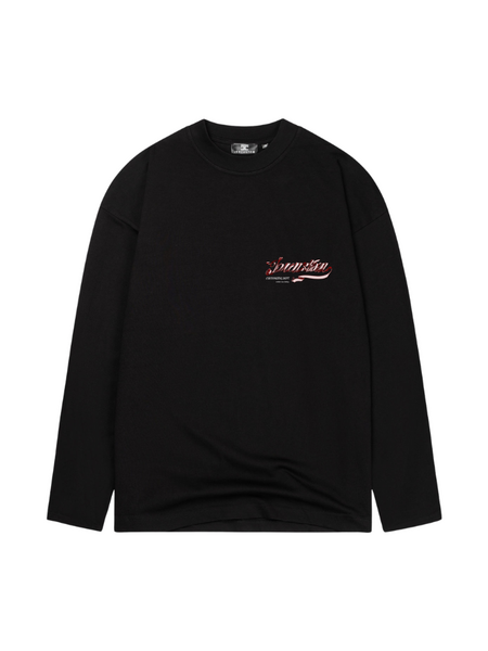 JorCustom Swirl Longsleeve T-Shirt - Black JorCustom JorCustom Swirl Longsleeve T-Shirt - Black