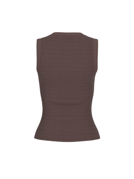 Guess SL Francine Smock Top - Coarse Brown Multi Guess Guess SL Francine Smock Top - Coarse Brown Multi