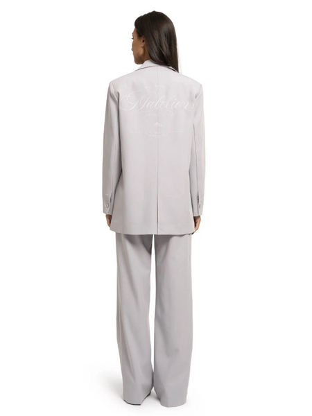 Malelions Women Social Club Pantalon - Light Grey Malelions Malelions Women Social Club Pantalon - Light Grey