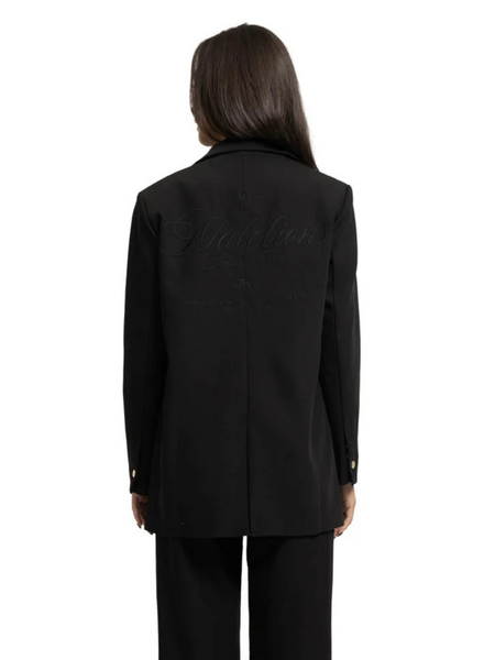 Malelions Women Oversized Social Club Blazer - Black Malelions Malelions Women Oversized Social Club Blazer - Black