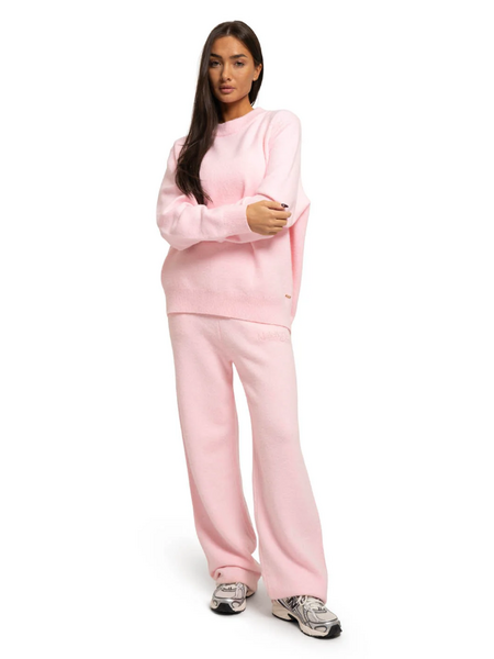 Malelions Women Knitted Pants - Soft Pink