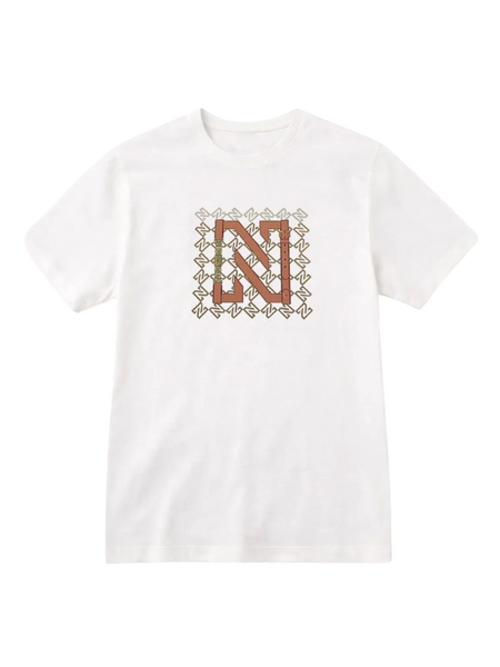 Nikkie N Chain T-Shirt - Star White/Blush