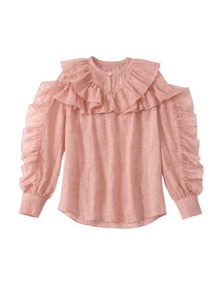 Nikkie Nikkie Pharr Blouse - Blush