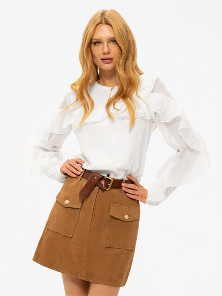 Nikkie Pharr Blouse - Star White