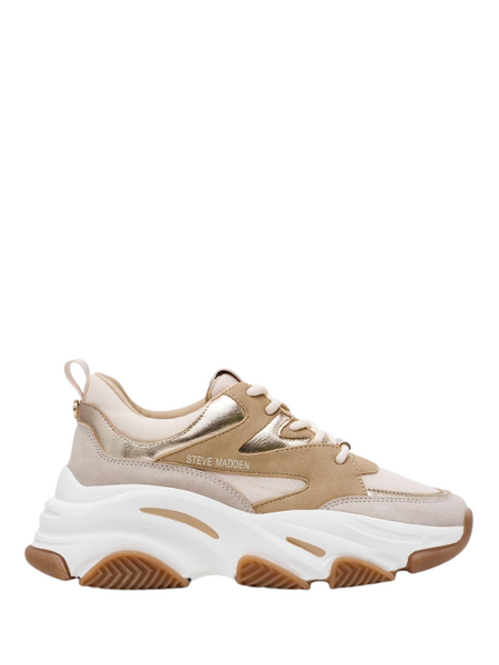 Steve Madden Progressive Sneaker - Light Bronze