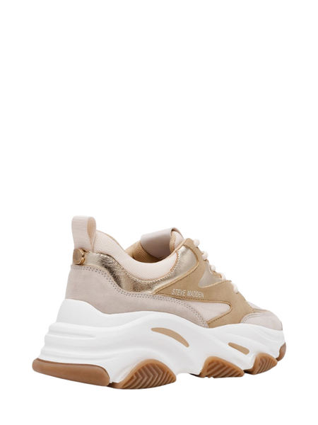 Steve Madden Progressive Sneaker - Light Bronze Steve Madden Steve Madden Progressive Sneaker - Light Bronze