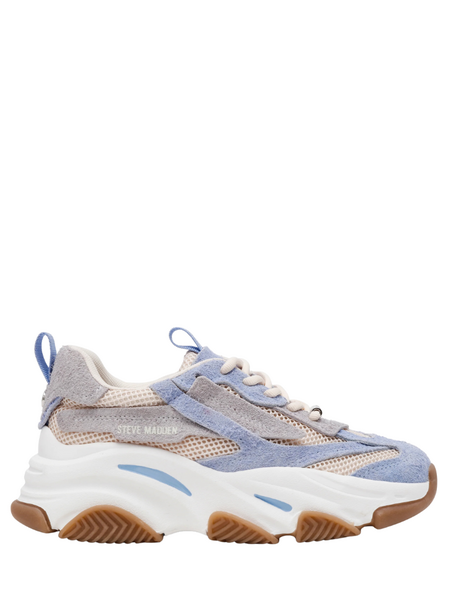 Steve Madden Possession-E Sneaker - Gry Blu Ivy