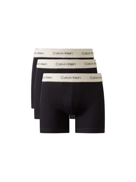 Calvin Klein Calvin Klein Relaxed Fit Trunk 3P 0FL - Black w/ Chalk Logo/Black