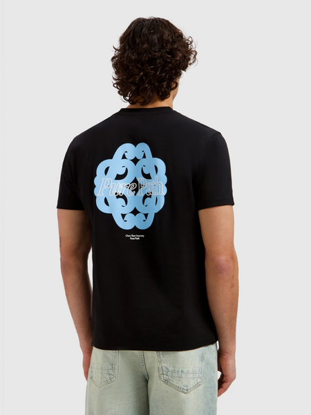 Pure Path Bold Emblem T-Shirt - Black