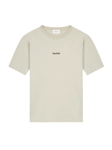 Pure Path Pure Path Bold Emblem T-Shirt - Sand