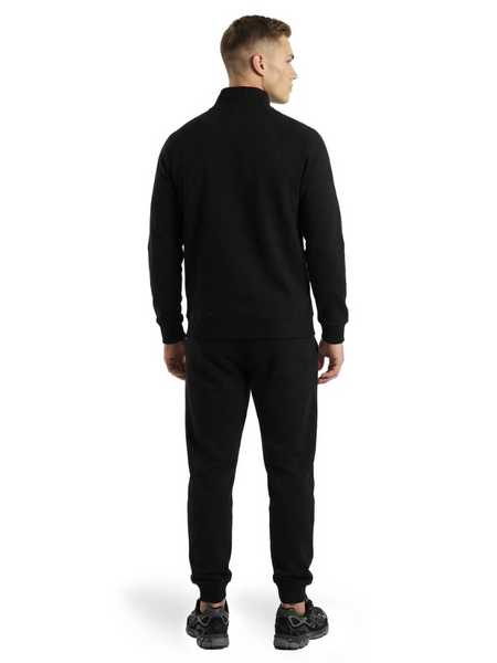 Malelions Malelions Sport Logo Raglan Half Zip Sweater - Black
