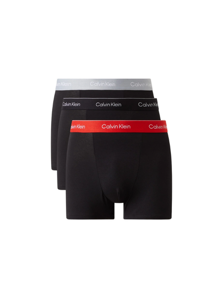 Calvin Klein Calvin Klein Relaxed Fit Trunk 3P  0AZ - Black w/ Adrenaline Rush