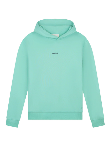 Pure Path Pure Path Bold Emblem Hoodie - Mint