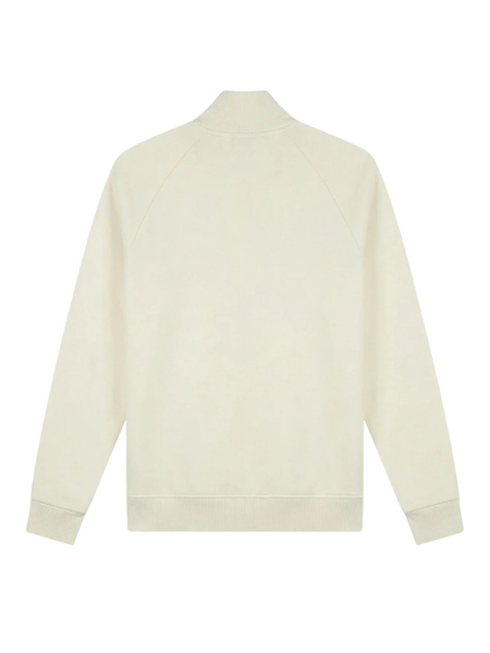 Malelions Malelions Sport Logo Raglan Half Zip Sweater - Off-White