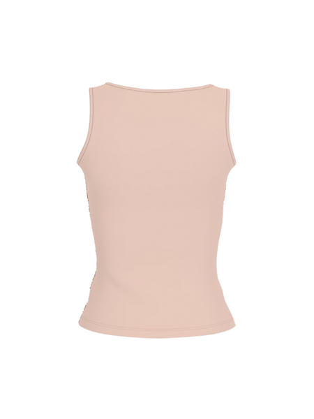 Guess Guess SL 4G Allover Tank Top - Cosmic Vanilla