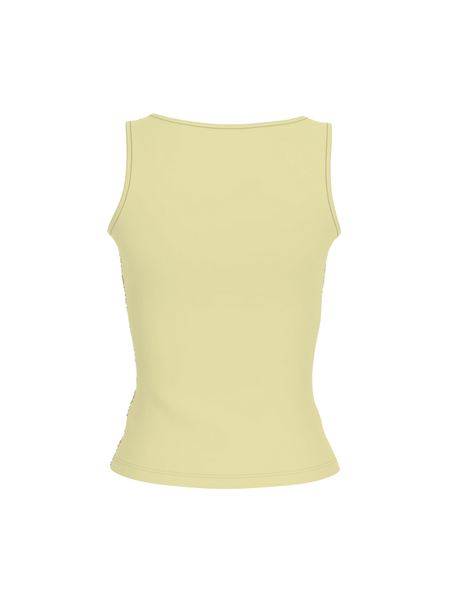 Guess SL 4G Allover Tank Top - New Wax Yellow Guess Guess SL 4G Allover Tank Top - New Wax Yellow