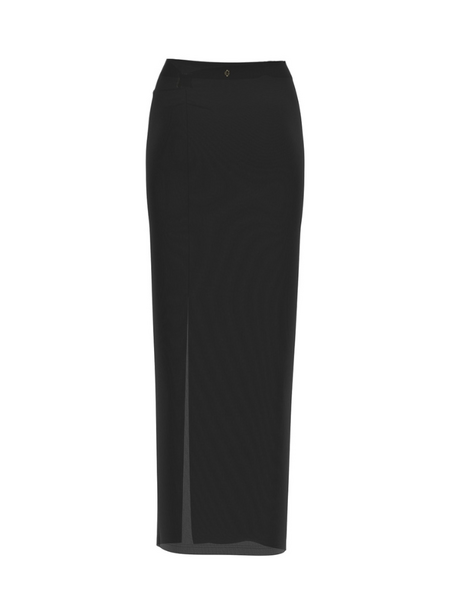 Guess Brigitte Midi Skirt - Jet Black Guess Guess Brigitte Midi Skirt - Jet Black