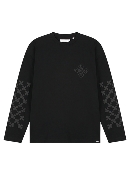 Croyez Croyez Women Cross Longsleeve - Vintage Black