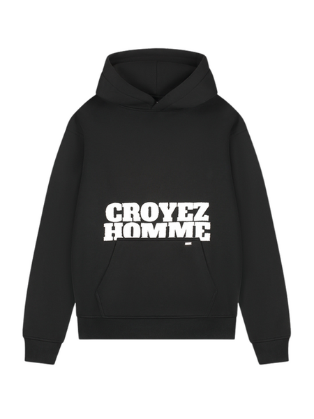 Croyez Croyez University Hoodie - Vintage Black