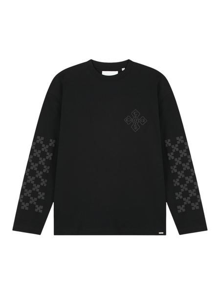 Croyez Croyez Cross Longsleeve - Vintage Black