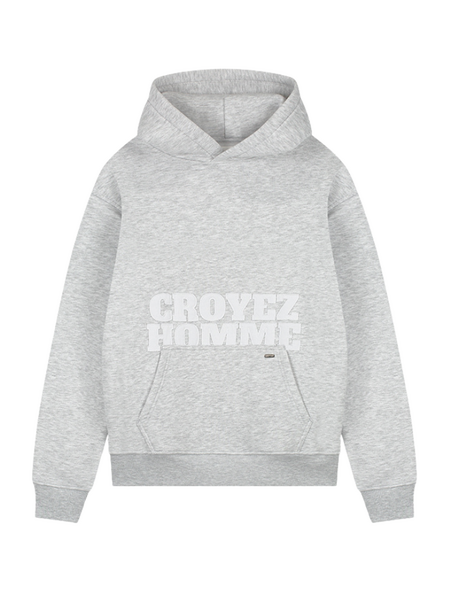 Croyez Croyez University Hoodie - Grey Melange