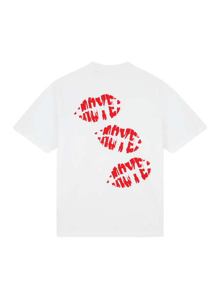 Croyez Croyez Lips T-Shirt - White