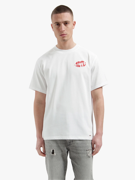 Croyez Lips T-Shirt - White