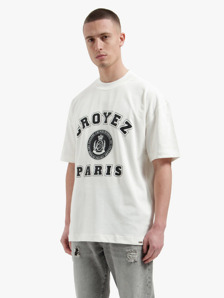 Croyez Bouclier T-Shirt - Off-White