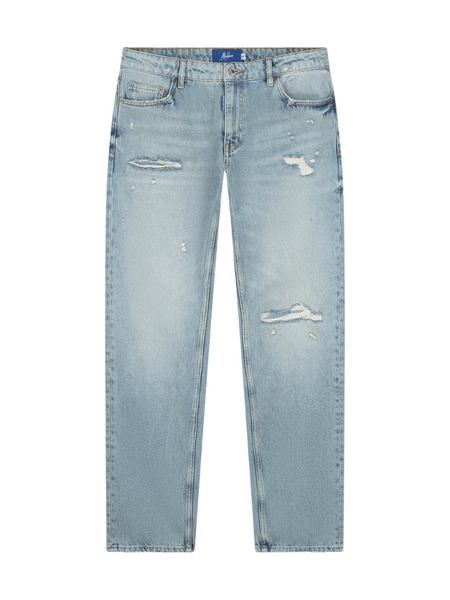 Malelions Malelions Straight Fit Denim - Light Blue