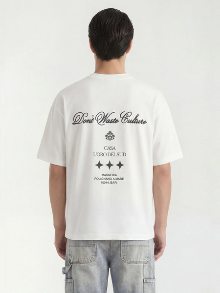 Don't Waste Culture Natsura T-Shirt - White