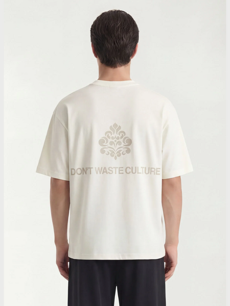 Don't Waste Culture Don't Waste Culture Morikae T-Shirt - Off White