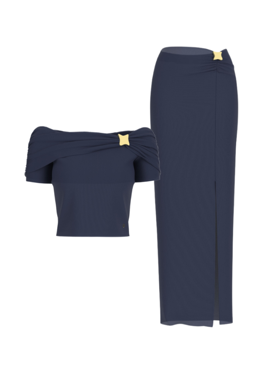 Guess Brigitte Combi-set - Blackened Blue Guess Guess Brigitte Combi-set - Blackened Blue