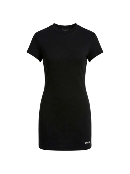 Guess Clara SS Short Dress - Jet Black Guess Guess Clara SS Short Dress - Jet Black