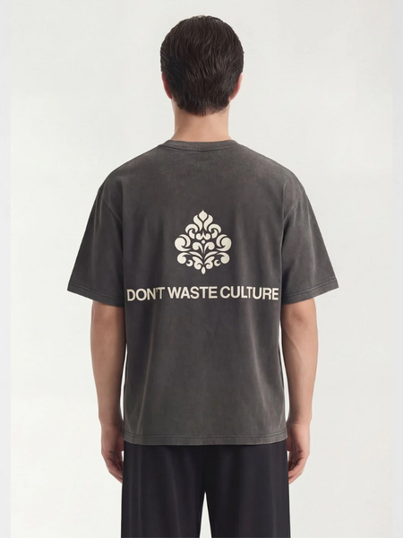 Don't Waste Culture Don't Waste Culture Azemari T-Shirt - Washed Black Don't Waste Culture Azemari T-Shirt - Washed Black