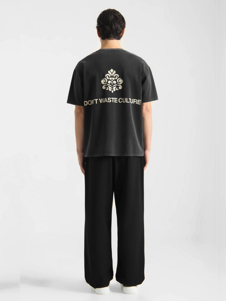 Don't Waste Culture Don't Waste Culture Azemari T-Shirt - Washed Black