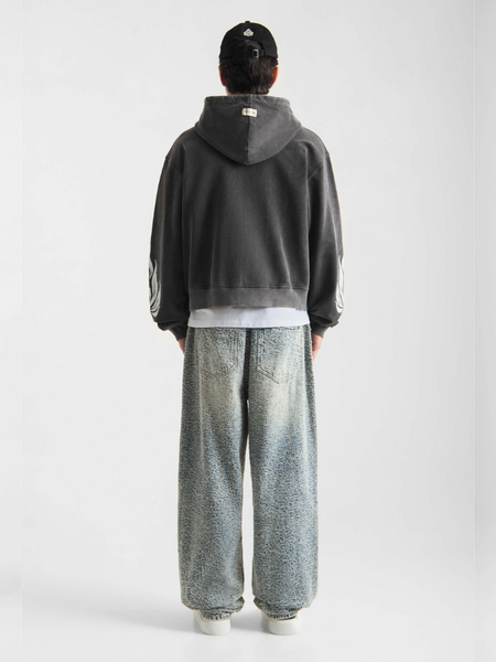 Don't Waste Culture Don't Waste Culture Wesandra Zip Hoodie - Washed Black