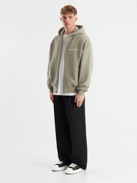 Don't Waste Culture Don't Waste Culture Ale Zip Hoodie - Sage Green